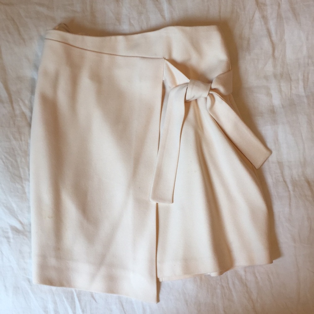 Top shop faux wrap mini skirt